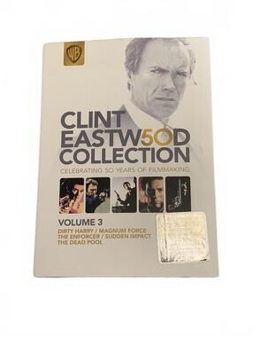 Clint Eastwood Dirty Harry 50th Collection Vol 3 5-Disc DVD Box Set